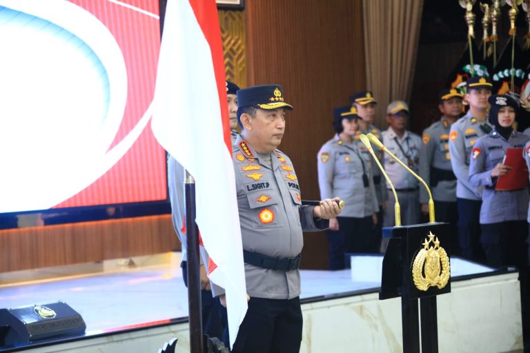Kapolri Jenderal Listyo Sigit Prabowo,  Pimpin Upacara Kenaikan Pangkat 31 Pati