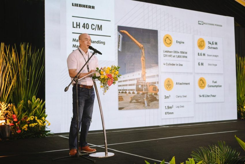 Benedikt Hafner, Area Sales Manager Liebherr-Hydraulikbagger GmbH.