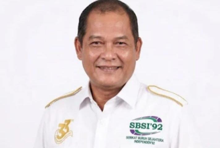 Ketua Majelis Pertimbangan Organisasi (MPO) SBSI 92, Mayjen TNI Purn. Gautama Wiranegara